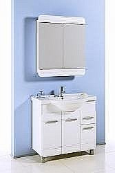 Тумба с раковиной AQWELLA Корсика 85 Т8м для ванной в интернет-магазине Sanbest