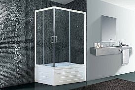 Душевой уголок Royal Bath RB8120BP-T-R 120х80 прозрачный правый купить в интернет-магазине сантехники Sanbest