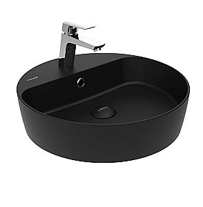 Накладная раковина CREAVIT Loop 45 LP146-00KK00E-0000 угольно-черный матовый купить в интернет-магазине Sanbest
