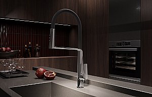 Смеситель для кухни Vincea VKF-118CH хром купить в интернет-магазине сантехники Sanbest