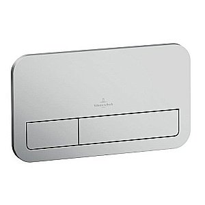 Клавиша смыва Villeroy&Boch Viconnect 92249069 хром матовый купить в интернет-магазине сантехники Sanbest