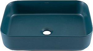 Раковина Allen Brau Fantasy Quad 50 4.11021.PT петроль матовый купить в интернет-магазине Sanbest
