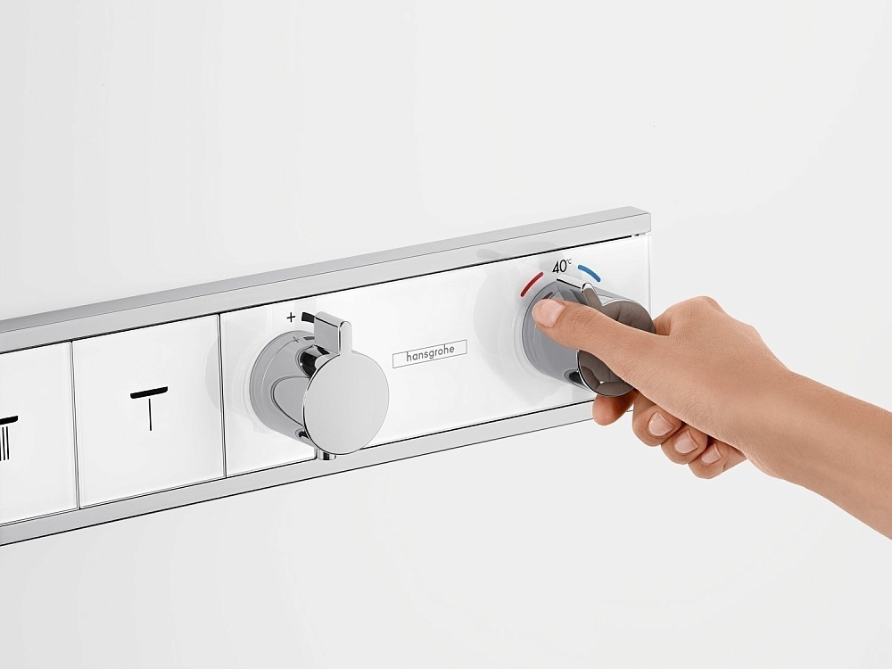 Термостат для душа Hansgrohe RainSelect 15357400 купить в интернет-магазине сантехники Sanbest