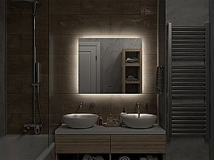 Зеркало Misty Нембус 80 НЕМ-02-80/70-14 в ванную от интернет-магазине сантехники Sanbest