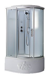 Душевая кабина Timo Standart 110х85 T-6610 стекло матовое/профиль хром купить в интернет-магазине Sanbest