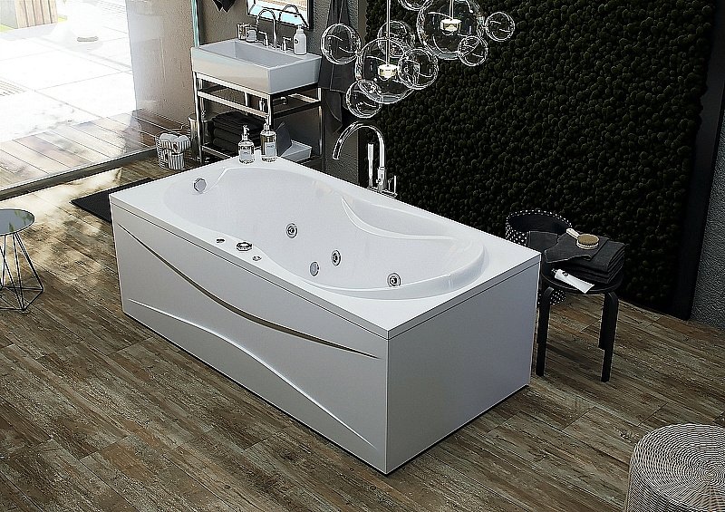 Ванна Aquatek Мартиника 180х90 MAR180-0000068 белая купить в интернет-магазине Sanbest