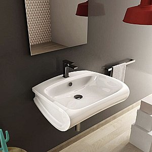 Раковина Artceram HI-LINE 60 HIL002 01 00bi*1 белая купить в интернет-магазине Sanbest