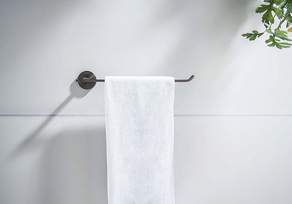 Полотенцедержатель Aquatek Бетта AQ4619BGM 30 оружейная сталь купить в интернет-магазине сантехники Sanbest