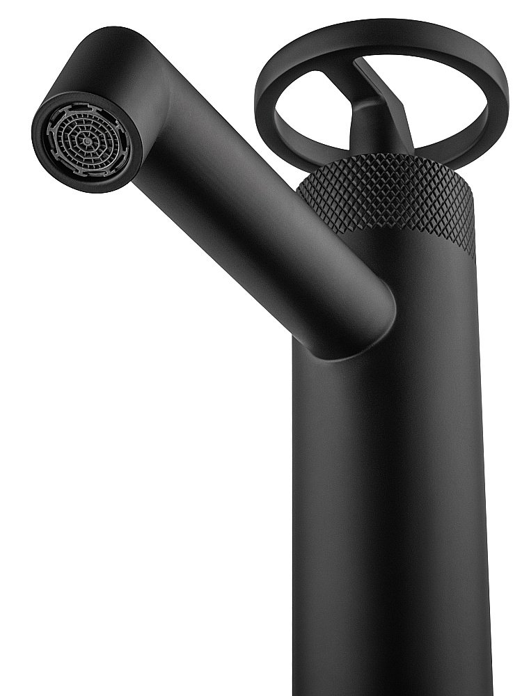 Смеситель для раковины WONZON & WOGHAND WW-H1065-MB черный матовый купить в интернет-магазине сантехники Sanbest