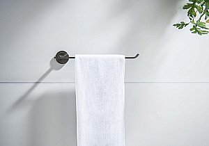 Полотенцедержатель Aquatek Бетта AQ4619BGM 30 оружейная сталь купить в интернет-магазине сантехники Sanbest