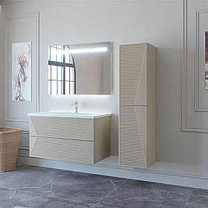 Пенал Caprigo Modo Terza 35650 35 цвет на выбор для ванной в интернет-магазине сантехники Sanbest