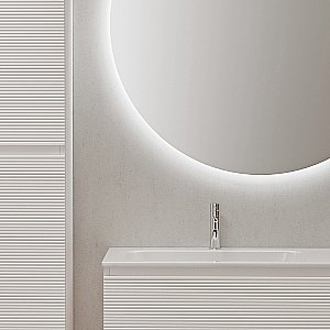 Тумба с раковиной Sancos Folk 100 FL100 Bianco левая/правая для ванной в интернет-магазине Sanbest