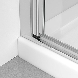 Душевая дверь Radaway Eos DWD I 100 137723-01-01 стекло прозрачное/профиль хром купить в интернет-магазине Sanbest