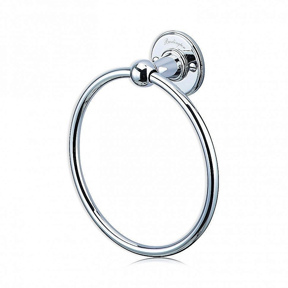 Полотенцедержатель-кольцо Burlington A3 CHR хром купить в интернет-магазине сантехники Sanbest