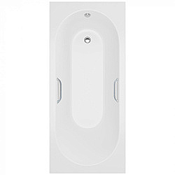 Ванна Delice Bravo DLR330064R-G 180х70 белая/ручки хром купить в интернет-магазине Sanbest