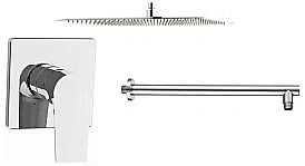 Душевая система Aquanet STATIC 1.13 257156 хром купить в интернет-магазине сантехники Sanbest