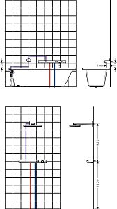 Термостат для душа Hansgrohe ShowerTablet Select 13184400 купить в интернет-магазине сантехники Sanbest