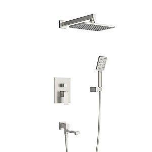 Душевая система Cezares SLIDER SLIDER-VDSET-IN сатин купить в интернет-магазине сантехники Sanbest