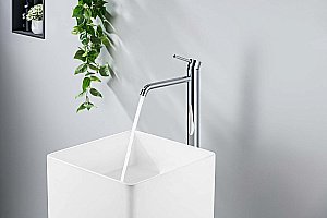 Смеситель для раковины Европа AQ1309CR хром купить в интернет-магазине сантехники Sanbest