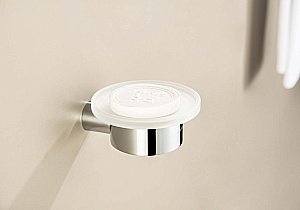 Мыльница Aquatek Лира AQ4403CR стекло матовое/хром купить в интернет-магазине сантехники Sanbest