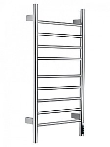 Полотенцесушитель электрический WONZON & WOGHAND BONN, Хром (WW-AL409-CR) купить в интернет-магазине сантехники Sanbest