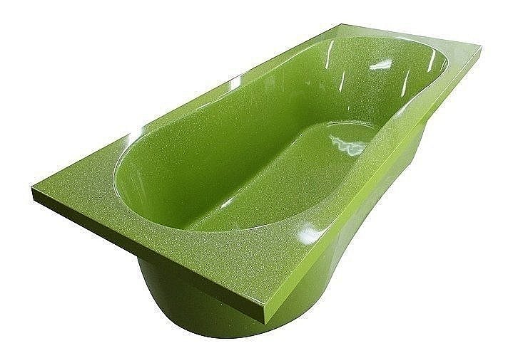 Ванна Эстет Грация 170x94 цвет по RAL c блестками купить в интернет-магазине Sanbest