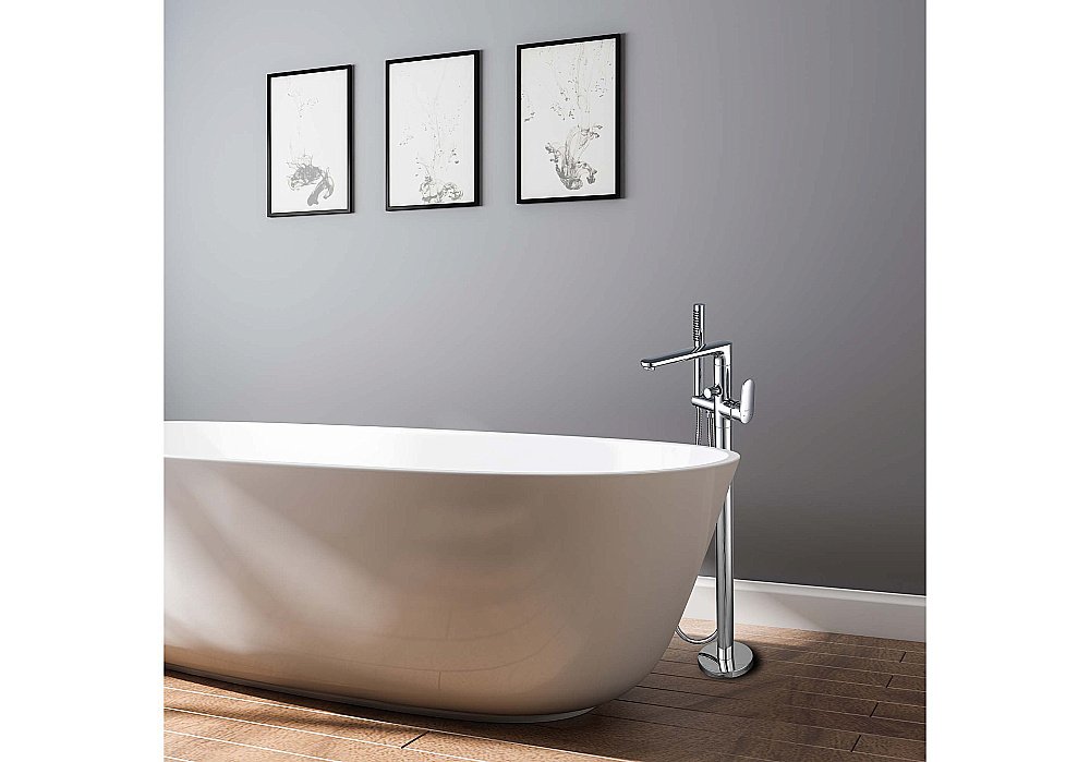 Cмеситель для ванны Aquatek Ника AQ1845CR хром купить в интернет-магазине сантехники Sanbest