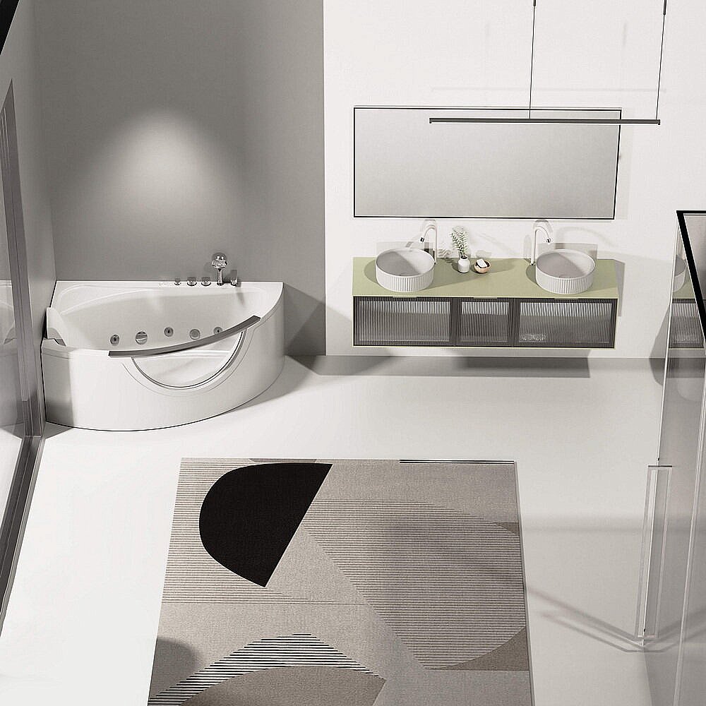 Ванна акриловая Orans BT 62110 160x100 белая купить в интернет-магазине Sanbest