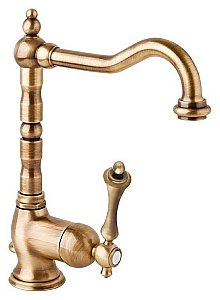 Смеситель для раковины Cezares MARGOT-LSM2-02-M бронза купить в интернет-магазине сантехники Sanbest