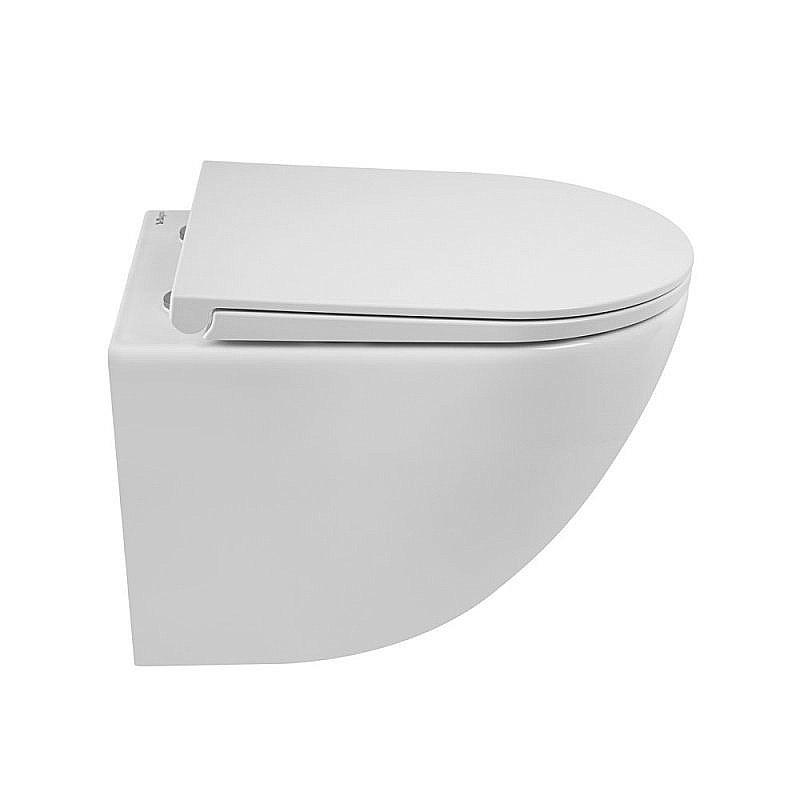 Унитаз подвесной BelBagno AMANDA безободковый, с крышкой микролифт купить в интернет-магазине Sanbest