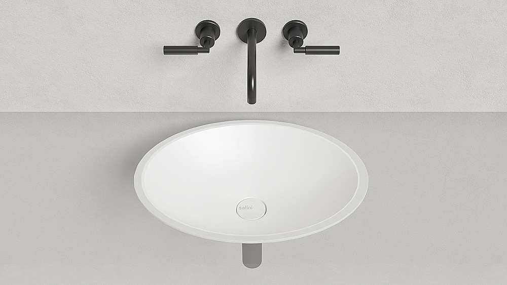Раковина Salini MAREA 11 S-Sense 1802111G 55 белая купить в интернет-магазине Sanbest