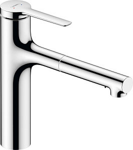 Смеситель для кухни Hansgrohe Zesis M33 74801000 хром купить в интернет-магазине сантехники Sanbest