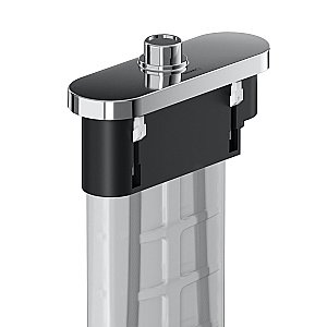 Подключение для ручного душа  Hansgrohe sBox 28020000 внешняя часть, хром купить в интернет-магазине сантехники Sanbest