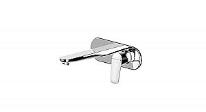 Смеситель для раковины Bravat Rhein P8429564CP-ENG купить в интернет-магазине сантехники Sanbest