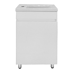 Тумба с раковиной Azario Эстима 40Н CS00094579 белый для ванной в интернет-магазине Sanbest