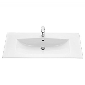 Раковина мебельная Santek Элина 101 1WH501627 белая купить в интернет-магазине Sanbest