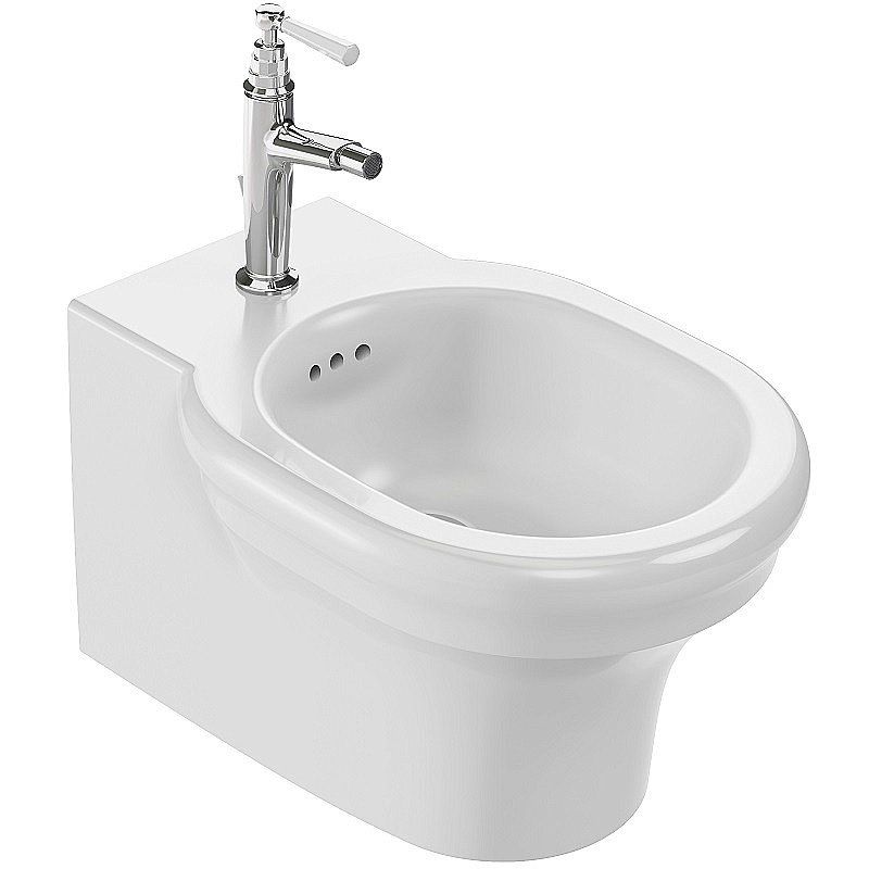 Биде подвесное Jacob Delafon CLEO 1889 EMI0002-0 белое купить в интернет-магазине Sanbest