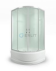 Душевая кабина Erlit Comfrot ER3510TP-C3-RUS 100x100 матовое стекло купить в интернет-магазине Sanbest
