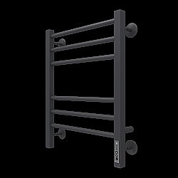 Полотенцесушитель электрический Terminus Сицилия П6 450х600 черный матовый купить в интернет-магазине сантехники Sanbest