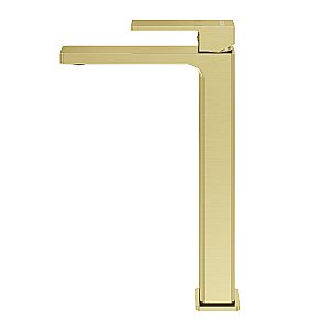 Смеситель для раковины высокий Grossman Style 520.K35.05.320 золото сатиновый купить в интернет-магазине сантехники Sanbest