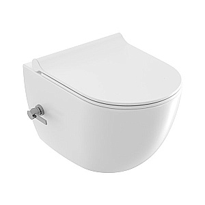 Унитаз-биде Ravak Uni Chrome X01912 белый, с крышкой микролифт купить в интернет-магазине Sanbest