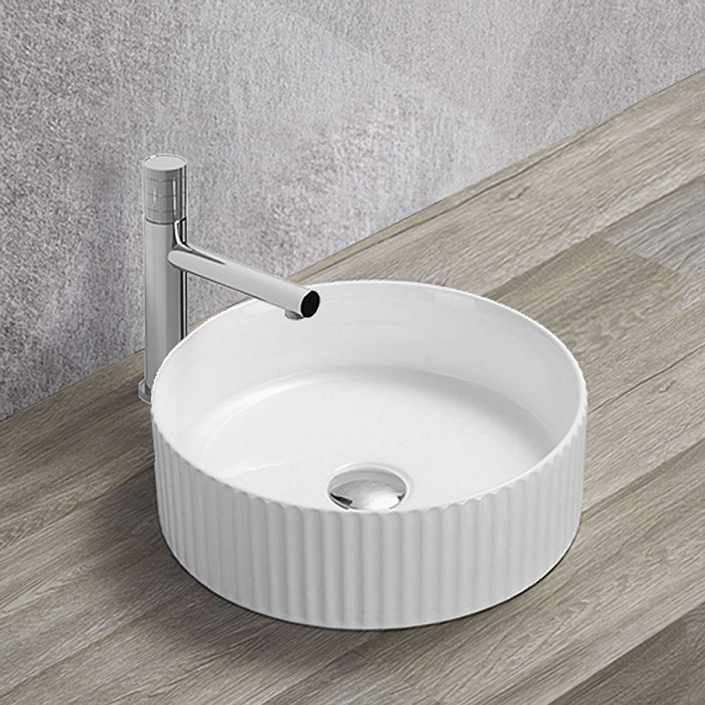 Раковина накладная Vincea 36 VBS-501 белая купить в интернет-магазине Sanbest