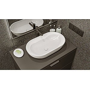 Раковина накладная WhiteCross AMBER 60 0716.060035.100 белая купить в интернет-магазине Sanbest