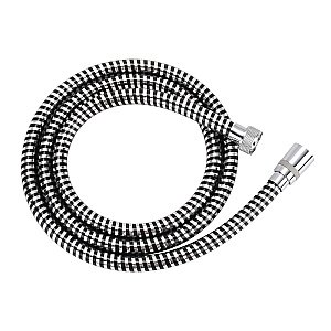 Душевой шланг Olive's F0302 2,0 хром/черный купить в интернет-магазине сантехники Sanbest