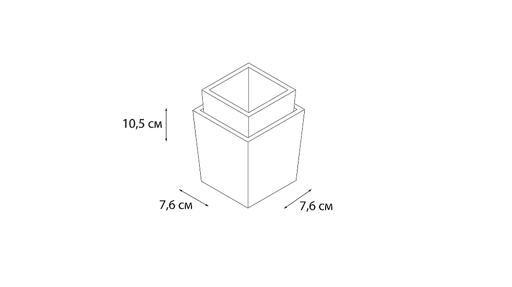 Стакан FIXSEN WOOD FX-110-3 купить в интернет-магазине сантехники Sanbest