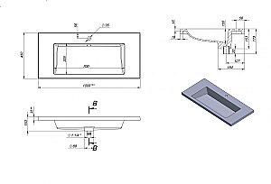 Раковина Art&Max AM-LAV-1000-MR-VL белая купить в интернет-магазине Sanbest