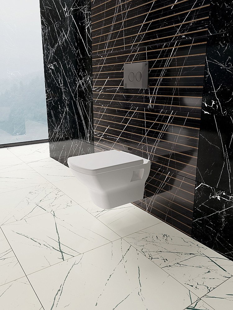 Унитаз подвесной Bien Dor DRKA050AMVP0W5000 белый, с крышкой микролифт купить в интернет-магазине Sanbest