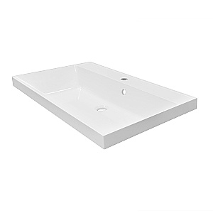 Тумба с раковиной Azario Виола 80/2Н CS00097140 белый матовый для ванной в интернет-магазине Sanbest