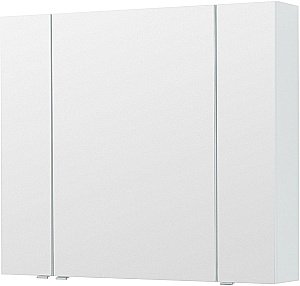Зеркальный шкаф Aquanet Алвита New 100 Белый матовый купить в интернет-магазине сантехники Sanbest