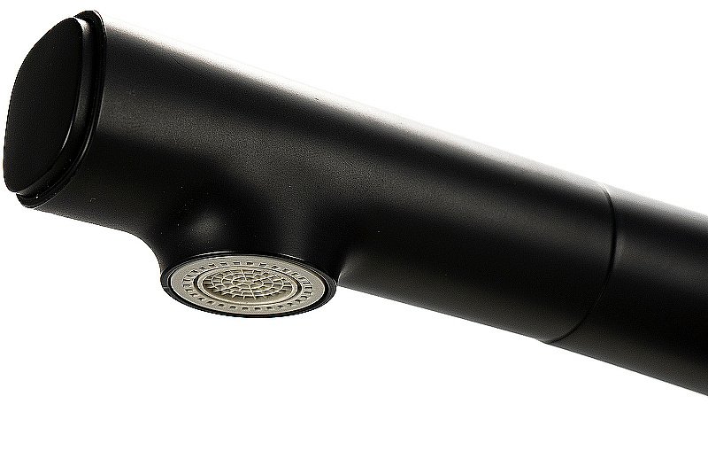 Смеситель для кухни Lemark Soul LM6008BL черный купить в интернет-магазине сантехники Sanbest